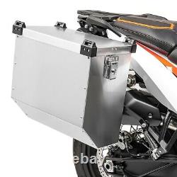 Aluminium Panniers Set for Yamaha XT 1200 Z Super Tenere Side Cases AT36 black