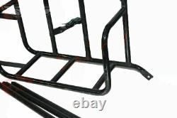 For Royal Enfield Army Luggage Pannier Carrier Raw Paint Left Right @Vi