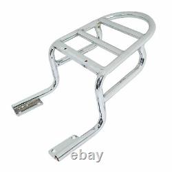 For Royal Enfield Interceptor chrome Pannier Mounting Luggage Rack Carrier