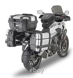 Honda CB 500 X 2023 Pannier Set + Top Box Set GIVI PL1121 + 3 x TREKKER monokey