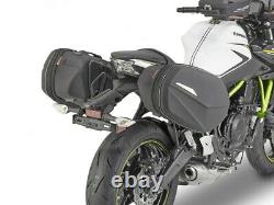 Kawasaki Z 650 2020 GIVI ST609 EASYLOCK SIDE PANNIERS + TE4117 Holder Racks