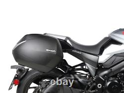 SHAD 3P Pannier Rack Motorcycle Side Case Kit for Suzuki Katana 1000 (18-23)