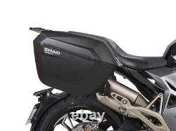 SHAD 3P Pannier Rack Motorcycle Side Case Kit for Zontes ZT350-T (22-23)