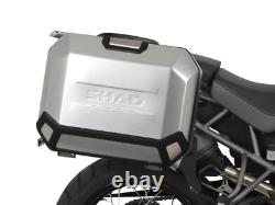 SHAD 4P Pannier Rack Motorcycle Side Case Kit for Triumph Tiger 800 XR (11-22)