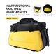 Waterproof Motorcycle Bike Pannier Tail Hard Shell Bag Yellowith 10 Day Delivery
